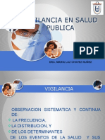 Clase 3. Vigilancia en Salud Publica