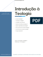 Introdução À Teologia PDF