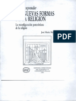 José María Mardones - Las Nuevas Formas de La Religion PDF