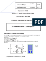 TD 4 Capteur 2ème LM