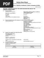 Safety Data Sheet: Hydrocarbons, C9-C12, N-Alkanes, Isoalkanes, Cyclics, Aromatics (2-25%)