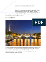 Les Principales Attractions Touristiques de Paris