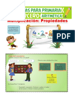 La Multiplicación y Sus Propiedades para Tercero de Primaria