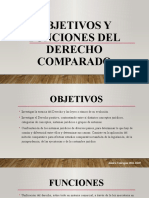 Objetivos y Funciones Del Derecho Comparado