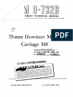 75-mm Howitzer Motor Carriage M8: War Department Technical Manual