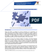 Unidad II Enfoques Teóricos de Políticas Públicas PDF