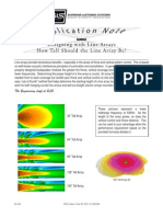 Determining Line Array Height