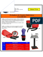 Probadores de Guantes Dielectricos PDF