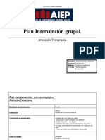 PLAN DE INTERVENCIONgrupal FONETICO