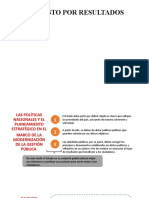 PRESUPUESTO POR RESULTADOS en Gestión Pública