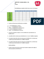 Taller Criterios de Divisibilidad.