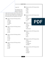 Logic & Reasoning - Set 7 - Questions PDF