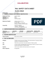 Material Safety Data Sheet: Halad