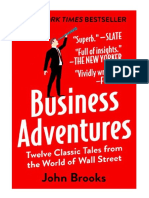 Business Adventures Twelve Classic Tales