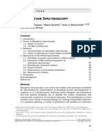 Absorption Spectroscopy: Sanjay M. Nilapwar, Maria Nardelli, Hans V. Westerhoff, and Malkhey Verma