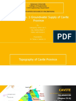 Case Study No. 1-Groundwater Supply of Cavite Province