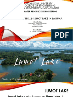 Case Study No. 2 - Lumot Lake in Laguna