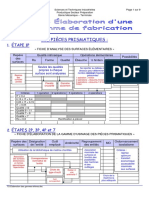 TD Elaboration Des Gammes PDF