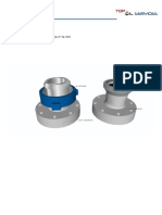 Combinación 3-1/16" 10,000 Psi X Conexión de Golpe 4" Fig. 1502