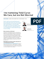 The Flattening Yield Curve: We Care, But Are Not Worried: Point of View