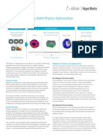 E-Motor Design Using Multi-Physics Optimization: Application Sheet