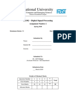 EE302 Assignment - 2 - BEE6 A