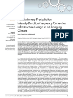 Nonstationary Precipitation Intensity-Duration-Frequency Curves For Infrastructure Design in A Changing Climate