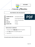 Financial Reporting and Analysis II