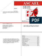 Manual Central Endereçável - ACDE - 24-24 - 24-64