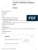 Respuestas Examen - (APEB1-10%) Cuestionario - Cuadriláteros, Polígonos, Circunferencia y Círculo