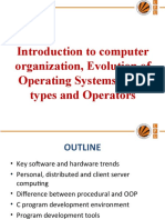 C Introduction, Algorithm and Pseudo Code