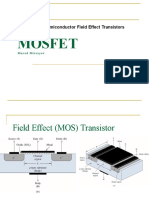 Mosfet: Metal Oxide Semiconductor Field Effect Transistors