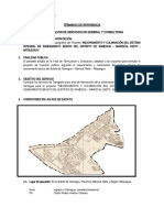 EB 01 TDR - SERVICIO TOPOGRAFIA Culminacion