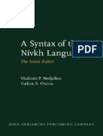 A Syntax of The Nivkh Language