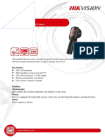 DS-2TP31B-3AUF: Body Temperature Measurement Camera