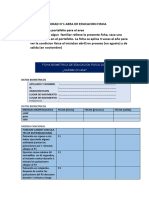 Actividad N°1 Area de Educacion Fisica