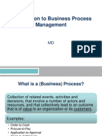 Introduction To Business Process Management