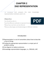 Knowledge Representation: To Introduce and Compare The Main Knowledge Representation Methods Used in AI