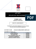 Horizontal Analysis United Plantation Latest