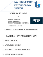 Formula Student: International University College of Technology Twintech