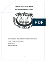 Human Right Project PDF