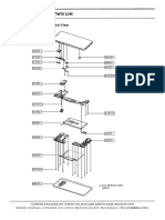 Exploded View and Parts List