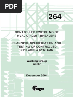 264 Controlled Switching of HVAC Circuit Breaker