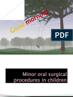 Minor Oral Surgical Procedures in Children Class