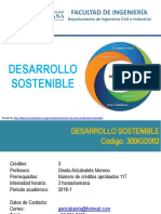 Clase 1 - Presentación Del Curso de Desarrollo Sostenible