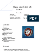 Multiphase Brushless DC Motor