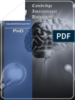 Neuropsychiatry - PHD