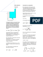 Vaciado de Un Depósito Abierto