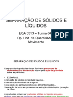 Separacao de Solidos e Liquidos