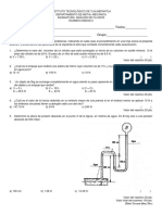 Mecanica de Fluidos Examen